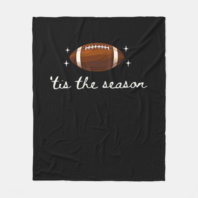 Couverture Polaire C'Est La Saison Football - Retro Football Jour (Devant)