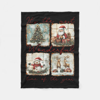 Couverture Polaire C'est le moment le plus merveilleux de l'année Joy