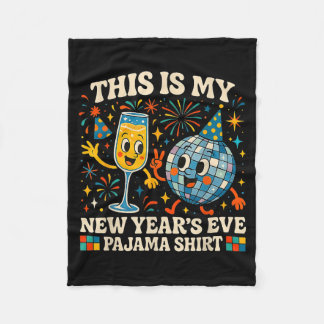Couverture Polaire C'est mon pyjama du Nouvel An drôle et rétro