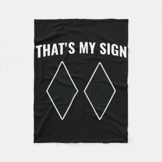 Couverture Polaire C'est mon signe Snowboard Snow Mountain Skier Sk