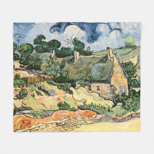 Couverture Polaire Chalets à Cordeville Vincent van Gogh