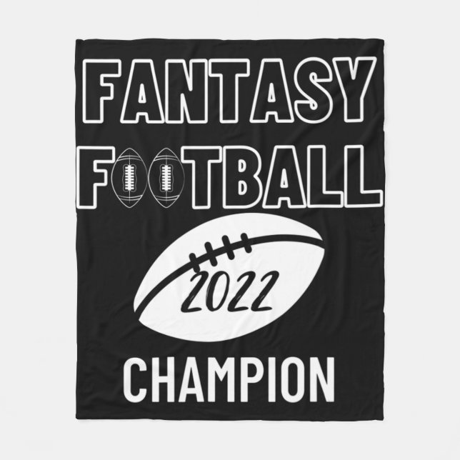 Couverture Polaire Champion de la Ligue de football d'Imaginaire 2022 (Devant)