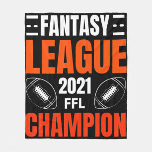 Couverture Polaire Champion de la Ligue d'Imaginaire de football 2021