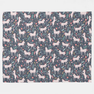 Couverture Polaire Champs Unicorne