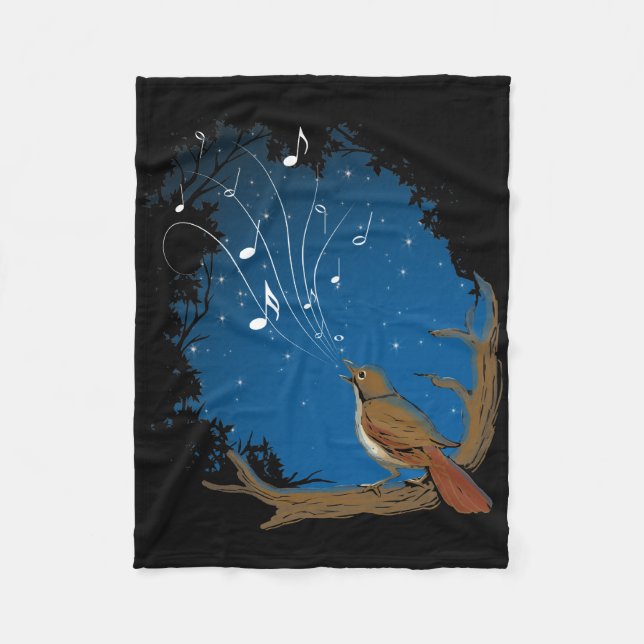 Couverture Polaire Chanson nocturne (Devant)