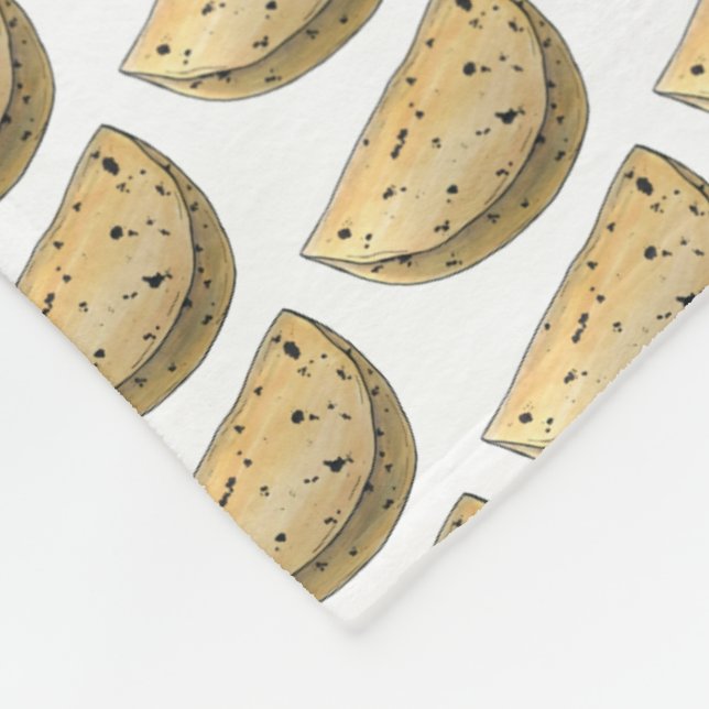 Couverture Polaire Chapati Roti Indian Food Unleaved Flatpain (Coin)