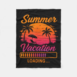 Couverture Polaire Chargement des vacances d'été Professeur Dernier j