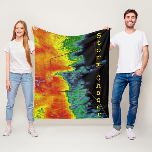 Couverture Polaire Chaser de tempête (En situation)
