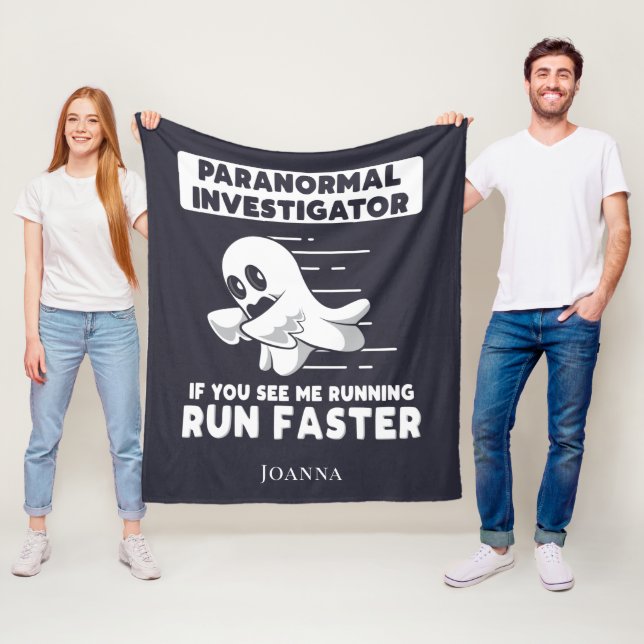 Couverture Polaire Chasse aux fantômes Paranormal Enquêteur Exécuter  (En situation)
