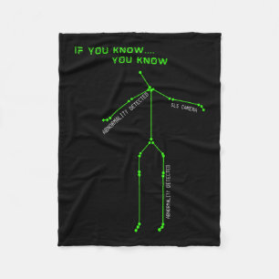 Couverture Polaire Chasse aux fantômes Sls Caméra Stick Man Novelty É