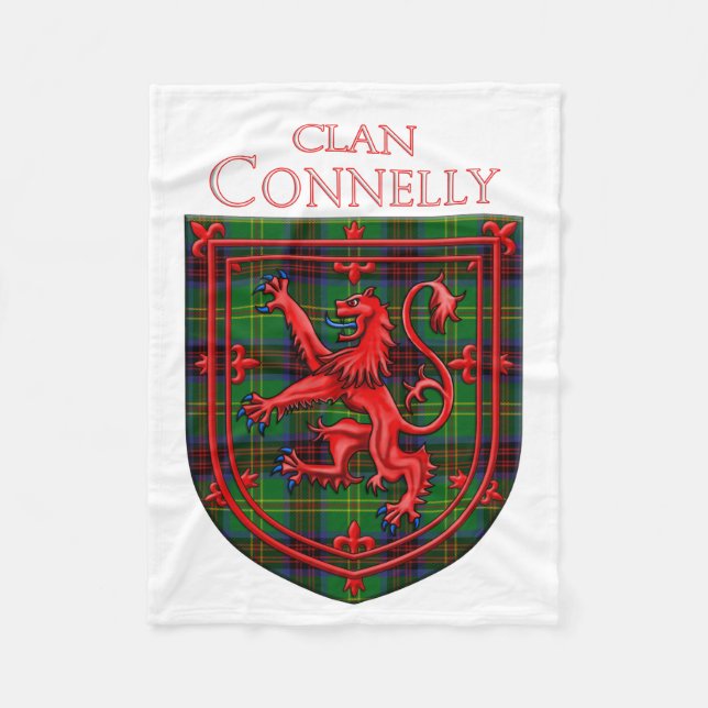 Couverture Polaire Chasse Connelly Tartan Scottish Plaid (Devant)