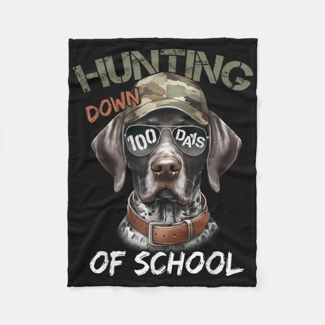 Couverture Polaire Chasse De Buck 100 Jours De Chien D'École 100E Jou (Devant)