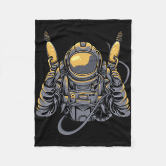 Couverture Polaire Chasseur d'aliens astronaute