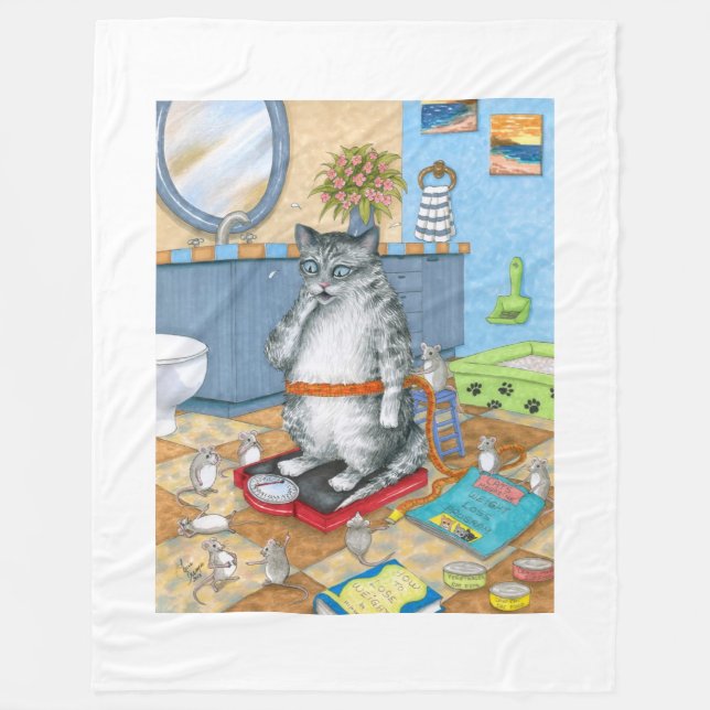 Couverture Polaire Chat 579 (Devant)