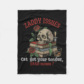 Couverture Polaire Chat a reçu votre langue Petite souris Zade Meadow