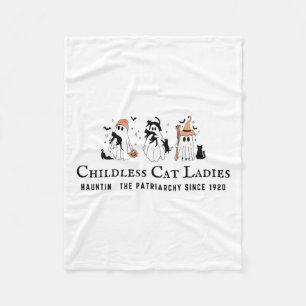 Couverture Polaire Chat Dames sans Enfants Hauntin Le Patriarcat Kama