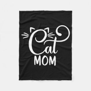 Couverture Polaire Chat Maman Bon Amoureux des chats