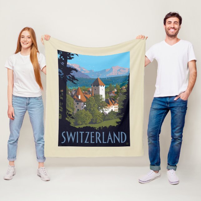 Couverture Polaire Château de Chillon | Suisse (En situation)