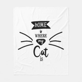 Couverture Polaire Chats et chats amusants