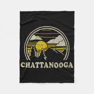 Couverture Polaire Chattanooga Tennessee Tn T Shirt Vintage Randonnée