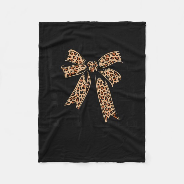 Couverture Polaire Cheer maman Pom-pom girl Cheer maman Plus grand fa (Devant)