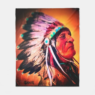 Couverture Polaire Chef Sioux