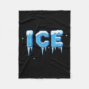 Couverture Polaire Chemise de glace Ice And Baby Funny Matching Hallo