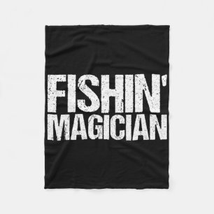 Couverture Polaire Chemise de magicien de pêche Drôle de pêche 