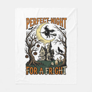 Couverture Polaire Chemise de nuit hantée vintage de sorcière de fray