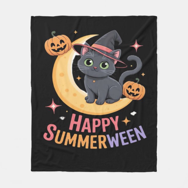 Couverture Polaire Chemise esthétique Essentielle pour Halloween Cute (Devant)