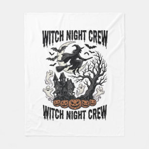 Couverture Polaire Chemise sorcière vintage nuit de coven Halloween G