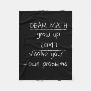 Couverture Polaire Cher Citation Amusante Math