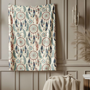 Couverture Polaire Chercheur tribal traditionnel et dynamique
