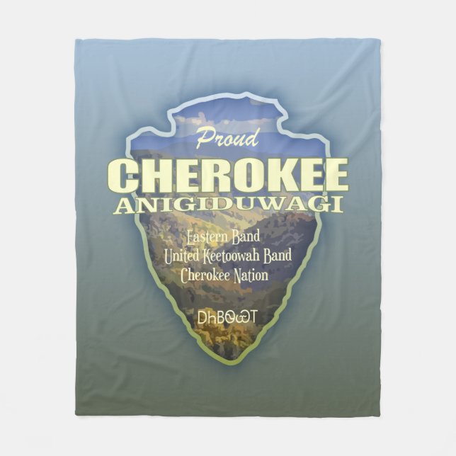 Couverture Polaire Cherokee (flèche) (Devant)