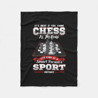 Couverture Polaire Chess Funny