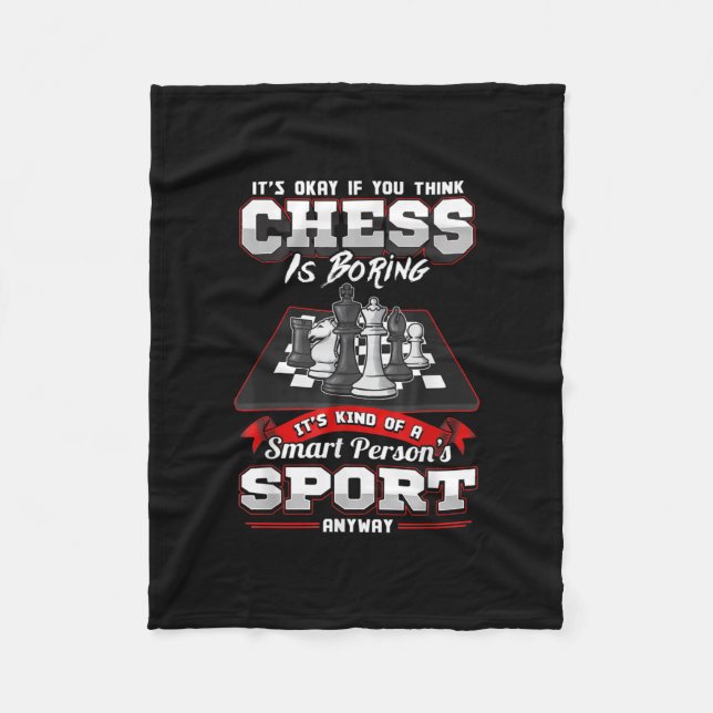 Couverture Polaire Chess Funny (Devant)