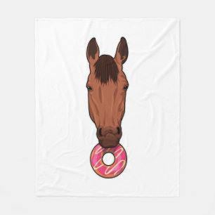 Couverture Polaire Cheval avec beigne
