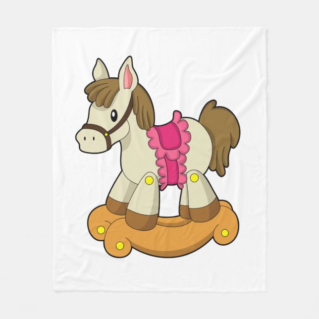 Couverture Polaire Cheval comme Cheval Rocking.PNG (Devant)