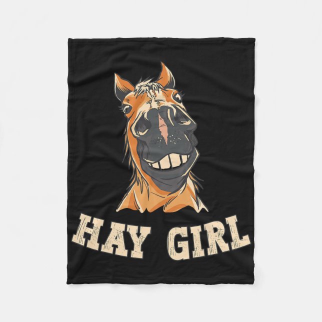 Couverture Polaire Cheval Rider Funny Tee - shirts équestres Mens Noi (Devant)