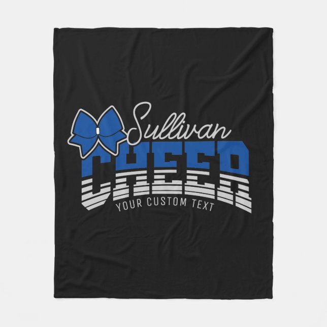 Couverture Polaire Cheval Team AJOUTER LE NOM École Athlète Pom-pom g (Devant)