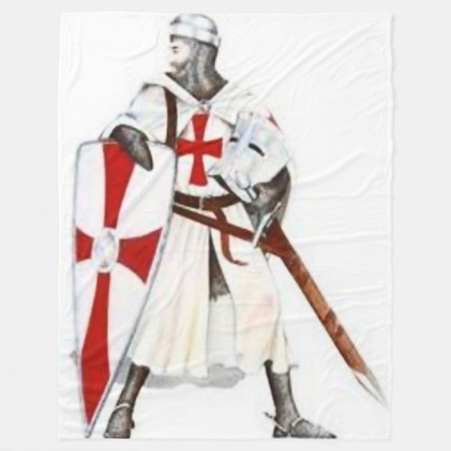 COUVERTURE POLAIRE CHEVALIERS TEMPLAR (Devant)