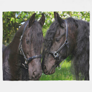 Couverture Polaire Chevaux