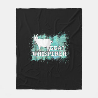 Couverture Polaire Chèvre Whisperer Chèvres fermier