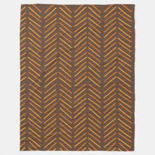 Couverture Polaire Chevron des années 1970