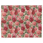Chic Elegant Vintage Rose Rouge Roses Floral