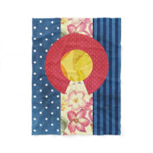 Chic minable vintage du drapeau | d'état du