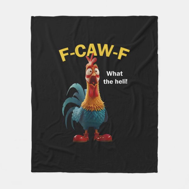 Couverture Polaire Chicken F-CAW-F F-caw-F (Devant)