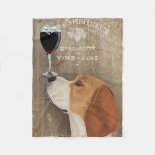 Couverture Polaire Chien Au Vin Beagle