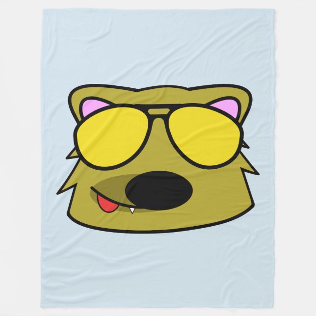 Couverture Polaire Chien de chien (Devant)