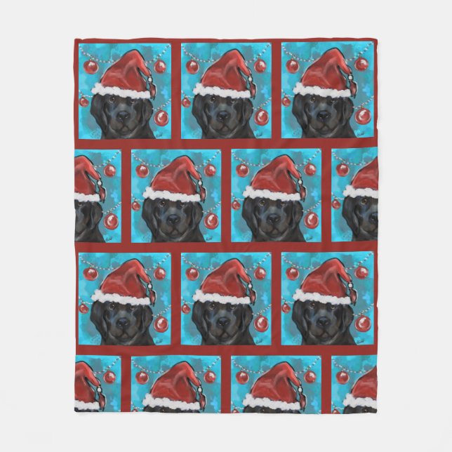 Couverture Polaire Chien de Terre-Neuve (Devant)